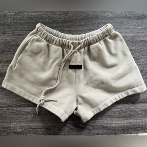 Essentials Kids Tan Shorts | Size XS